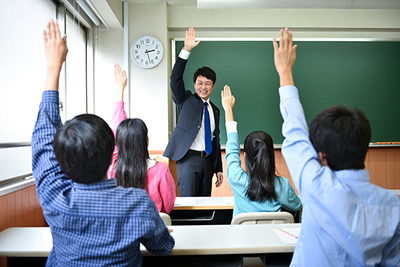 写真:教師の個性が生きる授業